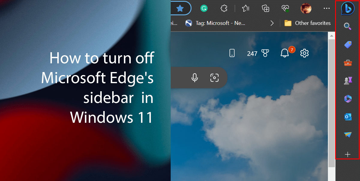 How to turn off Microsoft Edge's sidebar in Windows 11 featured