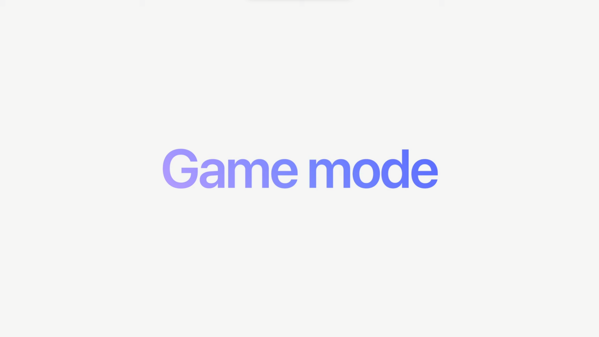 macOS Sonoma Game Mode
