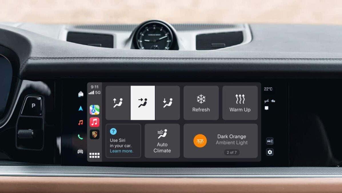 Porsche announce new CarPlay experience with climate controls and more
