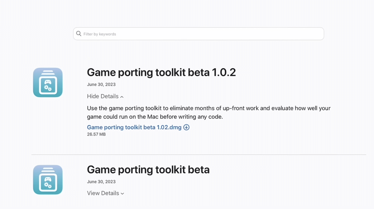 Game porting toolkit