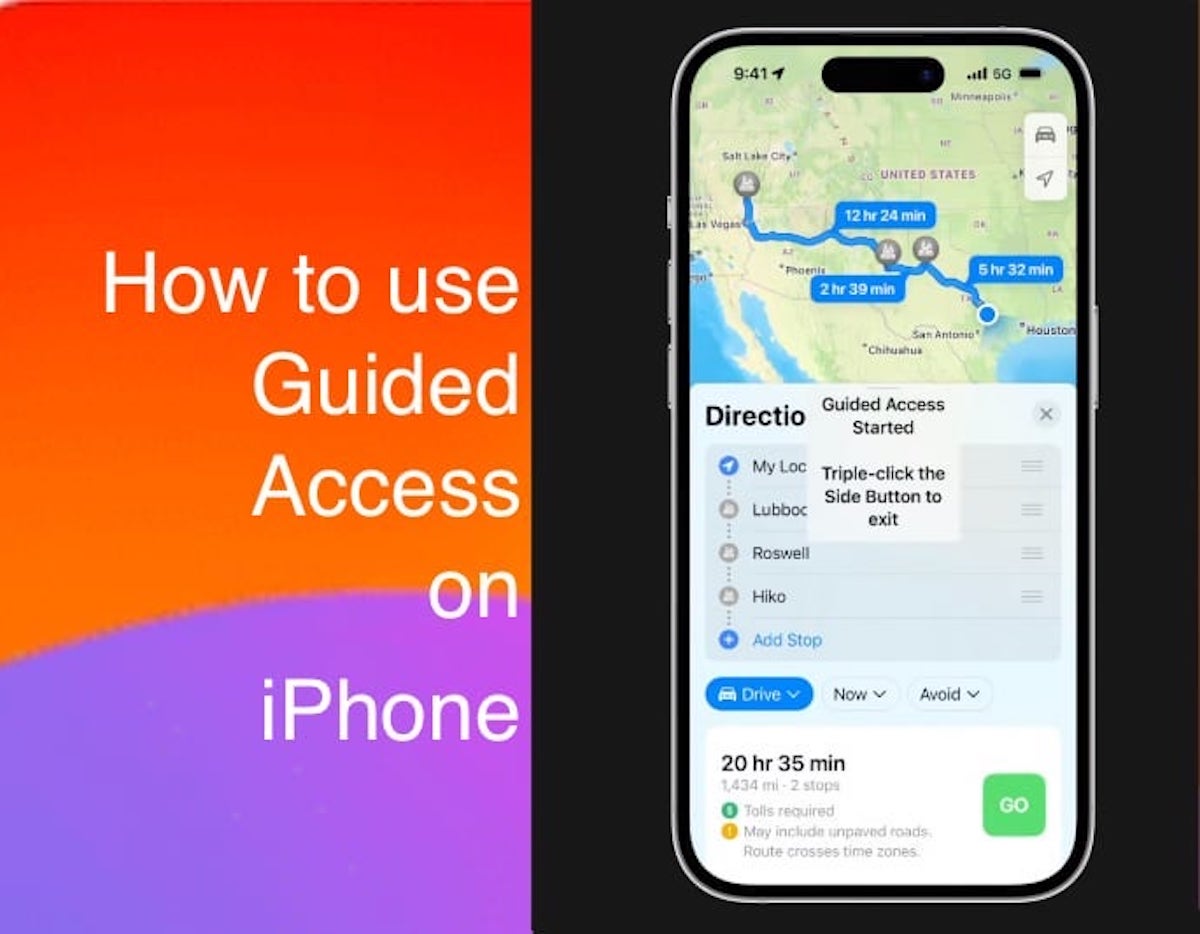 Guided Access for iPhone