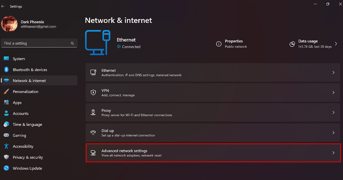How to disable WiFi or Ethernet network adapter on Windows 11 1