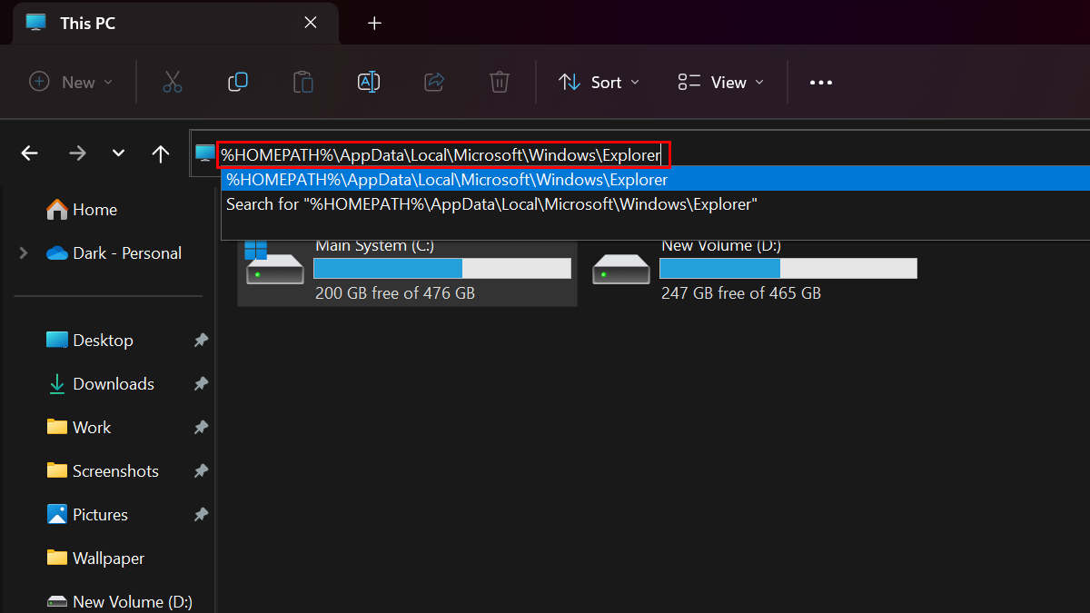 How to easily clear thumbnail cache in Windows 11 10