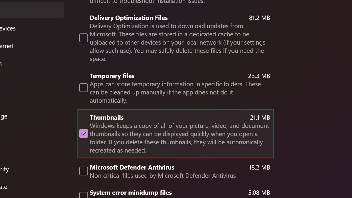 How to easily clear thumbnail cache in Windows 11 3