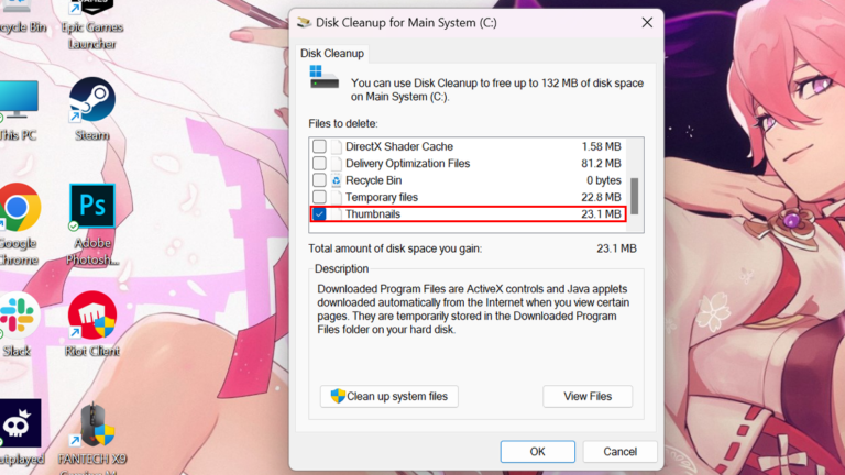 How to easily clear thumbnail cache in Windows 11