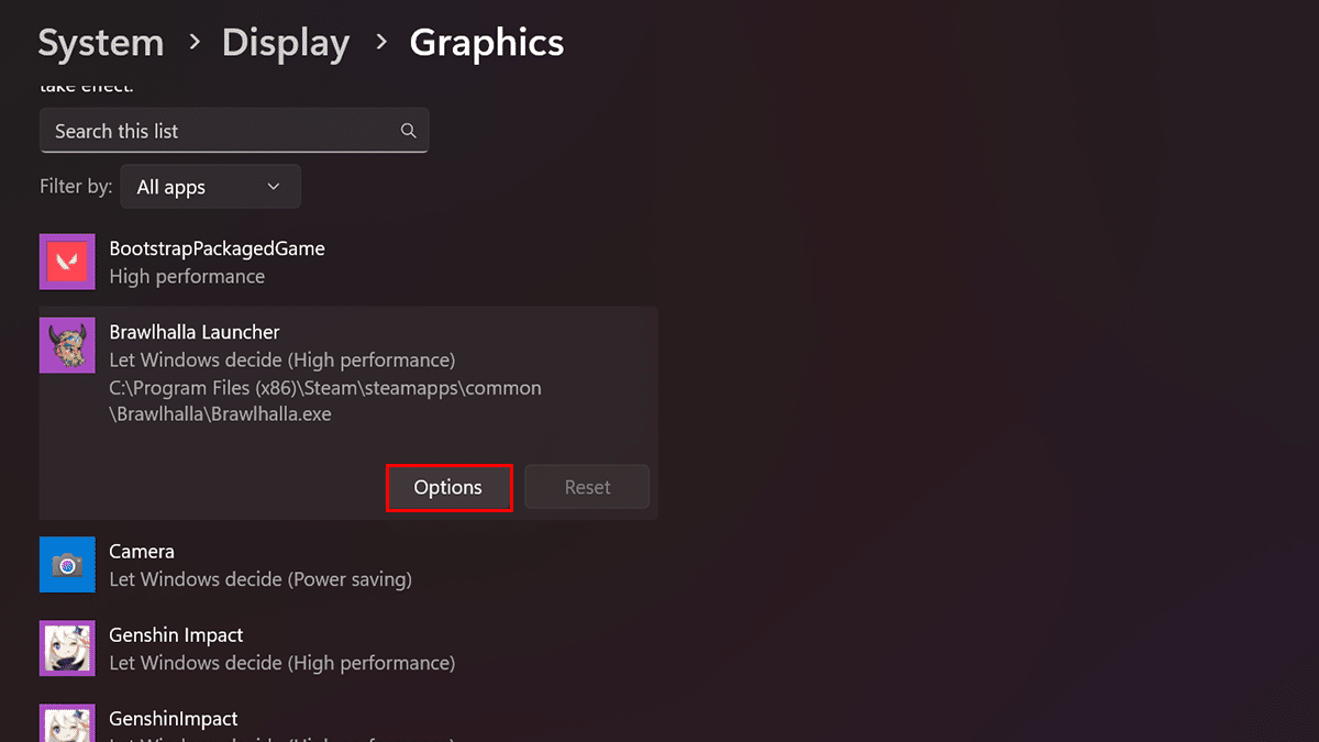 How to enable optimizations for windowed games in Windows 11 5