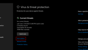 How to run Microsoft Defender full virus scan in Windows 11