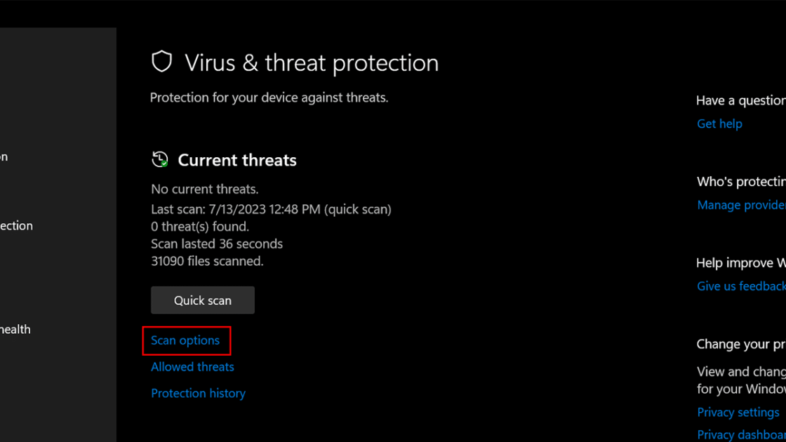 How to run Microsoft Defender full virus scan in Windows 11 2