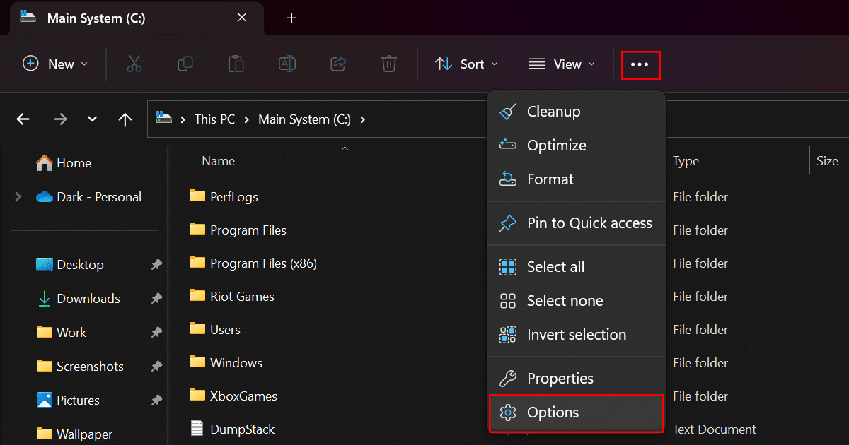 How to show hidden files in Windows 11 2