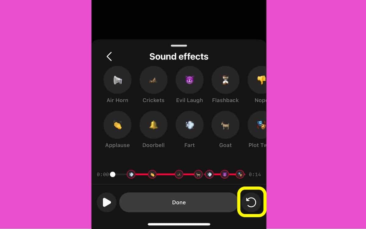 Instagram Reels- sound effects