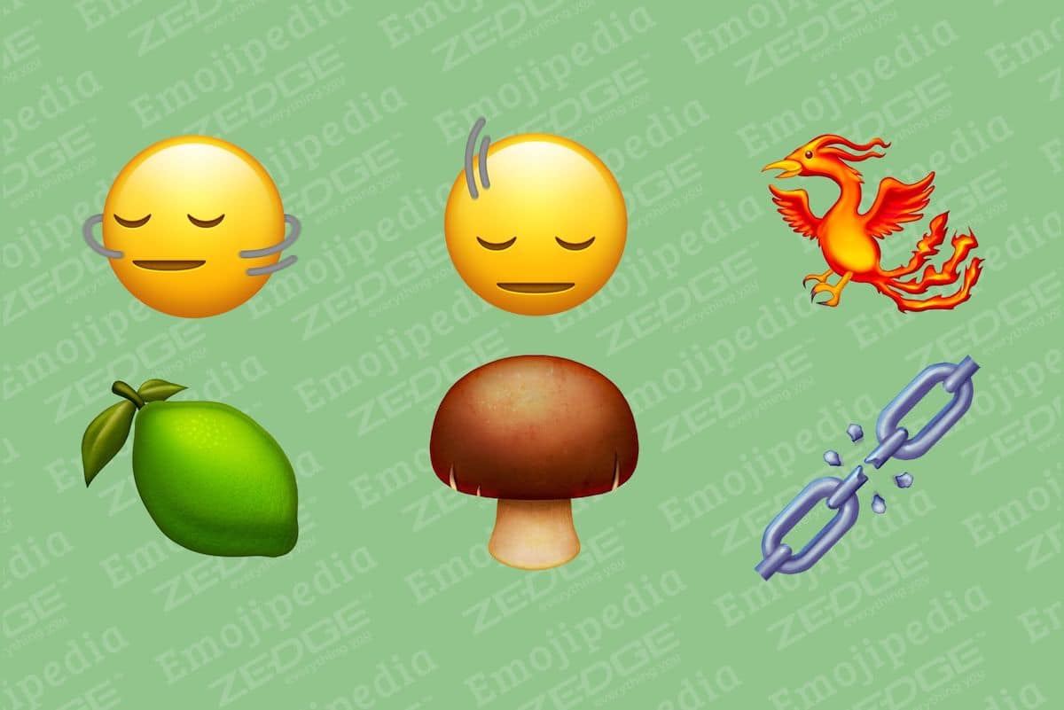 New emojis 2023 - iOS 17