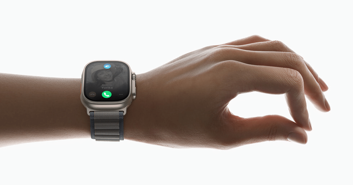 Apple Watch Series 9 and Apple Watch Ultra 2 have a new double-tap gesture for easy access to favorite features