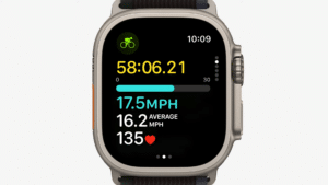 Apple Watch Ultra 2 with new cycling features, including a power meter, hill climb power, and more