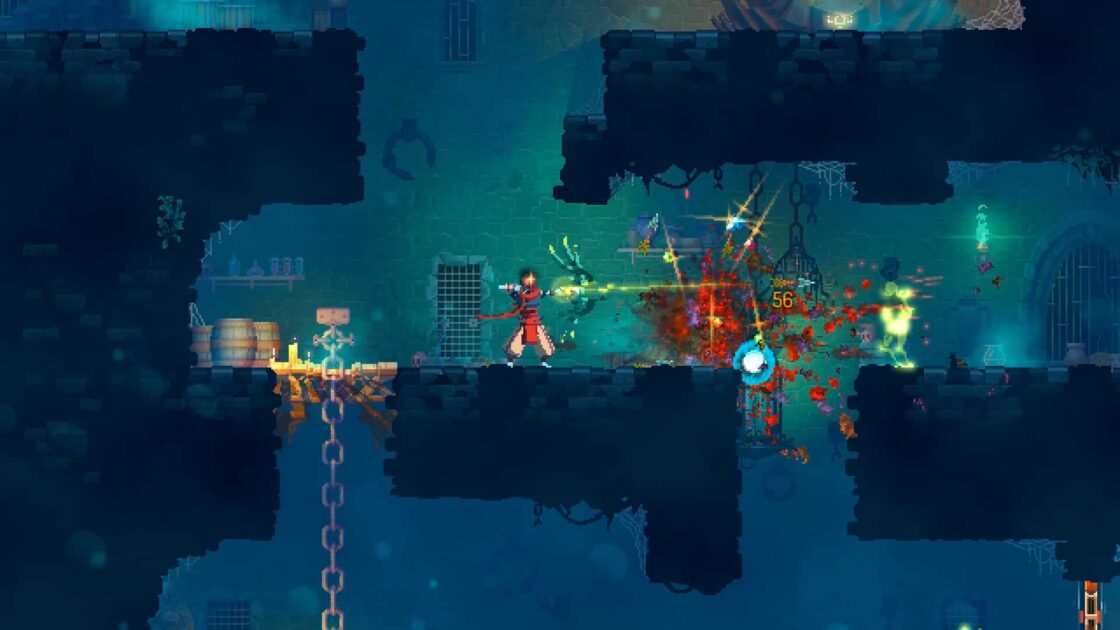 Dead Cells on iPhone 15 Pro with A17 Pro