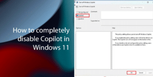 How to completely disable Copilot in Windows 11 featured