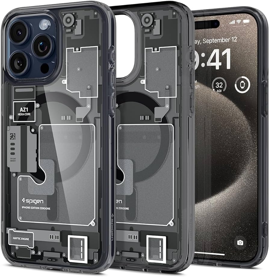 Spigen Magnetic Ultra Hybrid MagFit Designed for iPhone 15 Pro Max Case