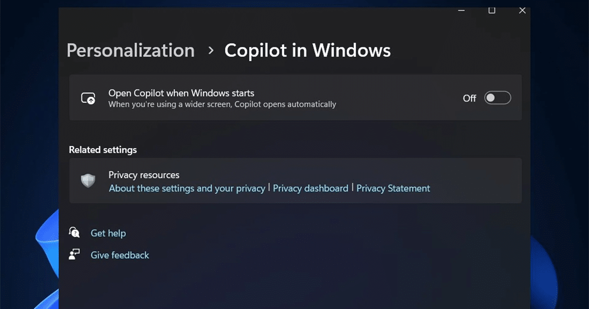 Microsoft tests Copilot autostart and new Settings section in Windows 11