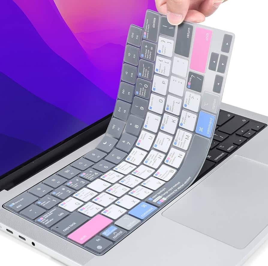CaseBuys keyboard cover shortcuts for MacBook Air