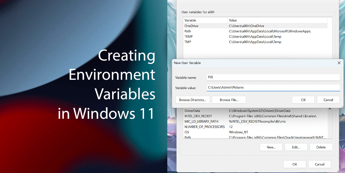 Creating Environment Variables in Windows 11 featured