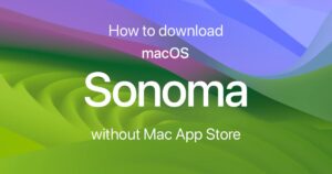 Download macOS Sonoma