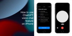 How to use ChatGPT voice chat feature on iPhone