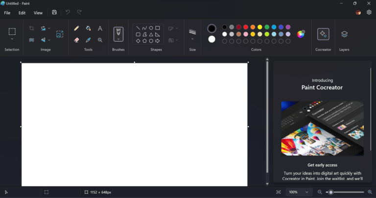 Be more creative with Microsoft Paint's new Cocreator feature