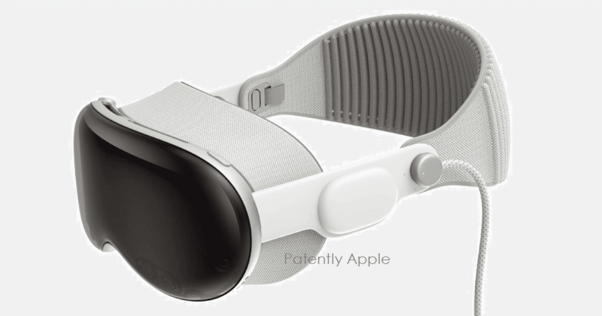 Apple Vision Pro accessories patents