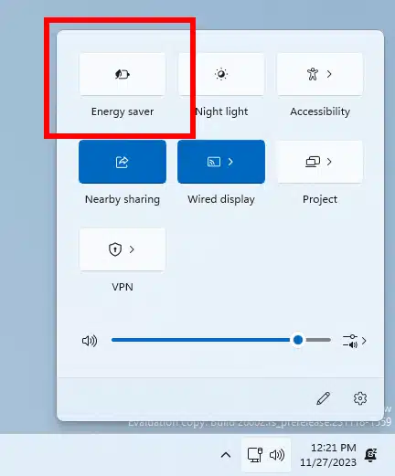 Windows 11 soon to get an energy saver mode that prolongs and improves battery life.