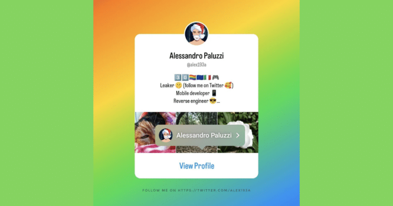 profile sharing Instagram