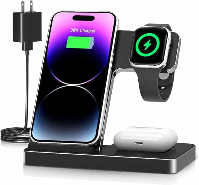 GETPALS wireless charging station for Apple devices