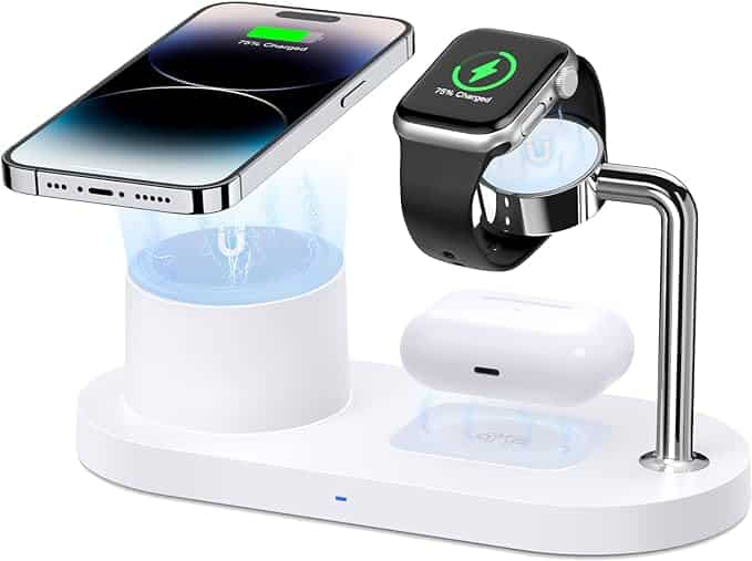 Sildark's magnetic wireless charger for Apple devices