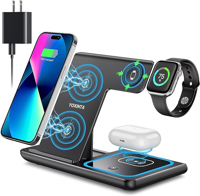 YOXINTA wireless charger for Apple devices