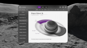 OneNote for Apple Vision Pro