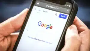Google Search engine in iOS