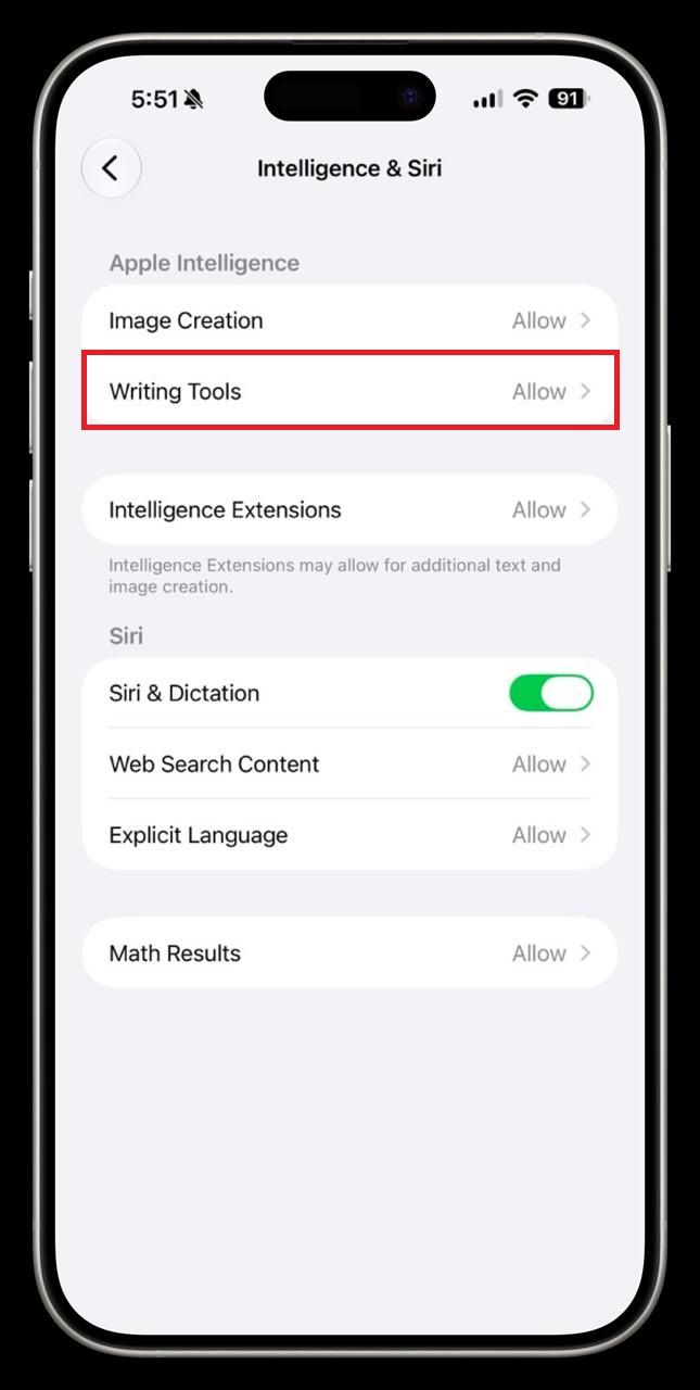 How to Turn Off Apple Intelligence Features on iOS 27