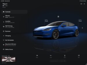 Tesla App iPhone Duo and iPad