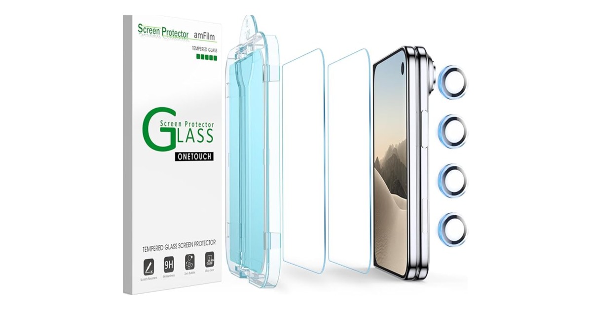 amFilm OneTouch screen protector for iPhone Duo