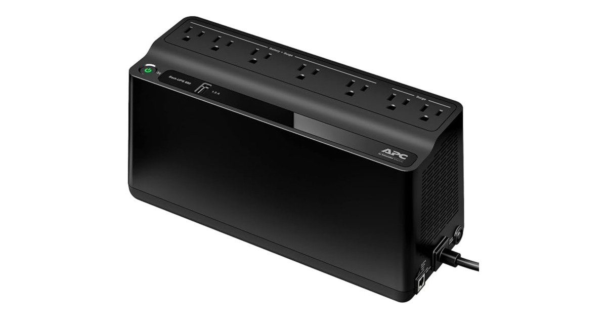 APC BE600M1 UPS battery backup for the M6 Mac mini