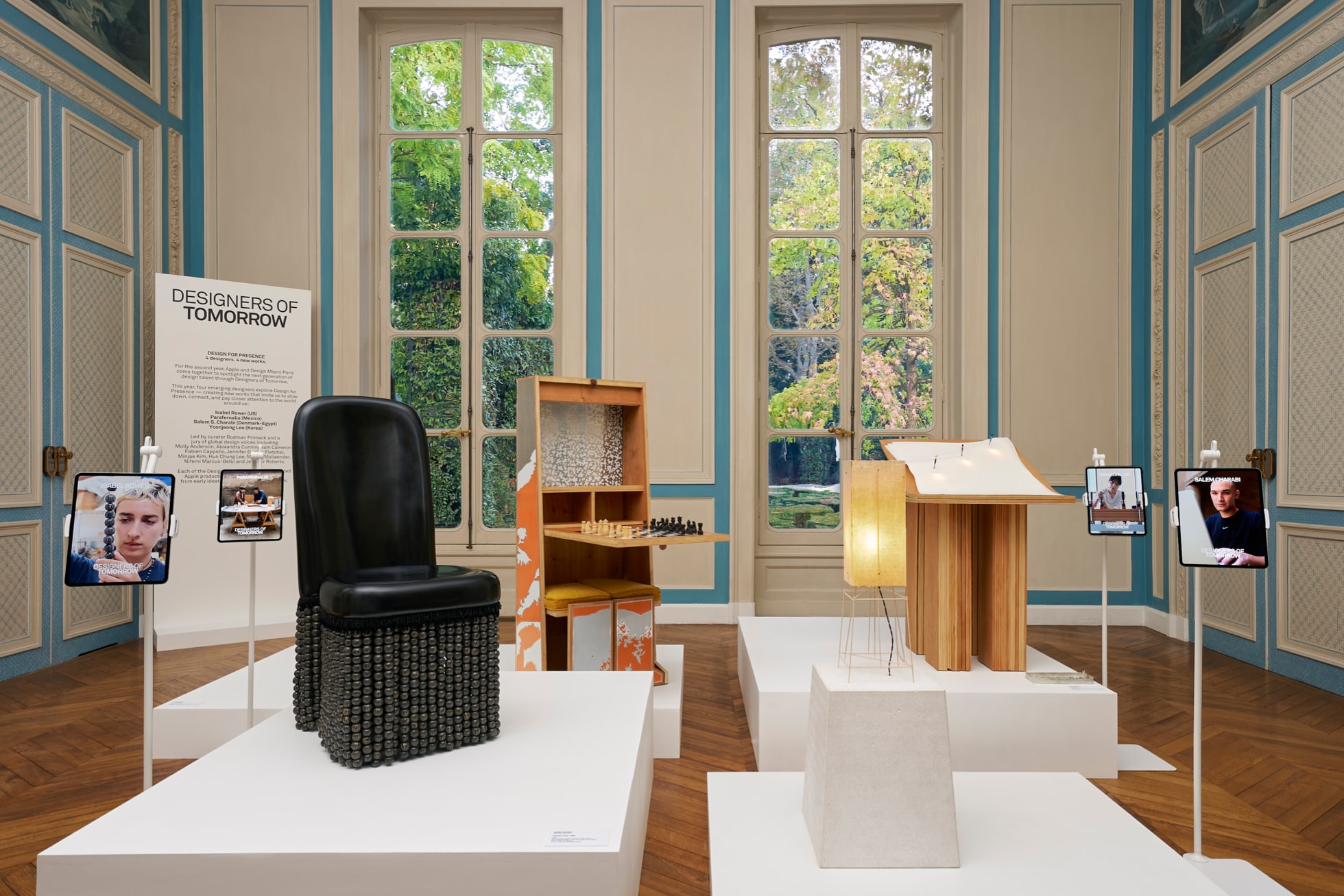 The 2026 Designers of Tomorrow exhibition at Hôtel de Maisons in Paris