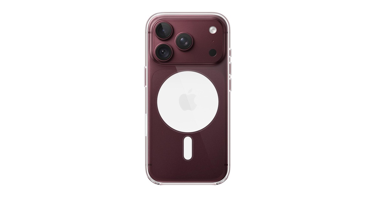 Apple Clear Case with MagSafe iPhone 18 Pro case