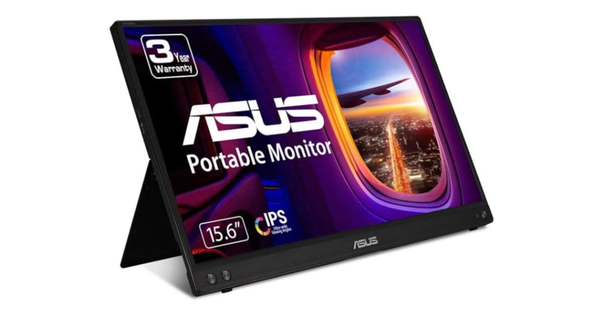 ASUS ZenScreen MB16ACV portable monitor for the M6 Mac mini