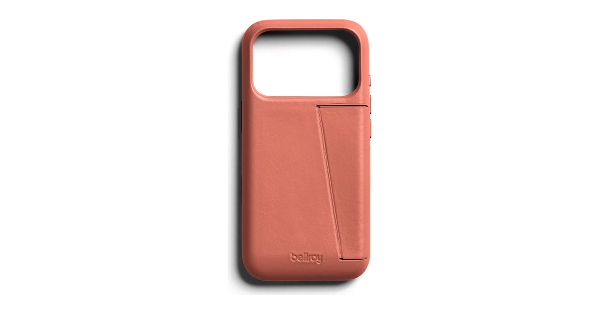 Bellroy 3 Card Leather iPhone 18 Pro case