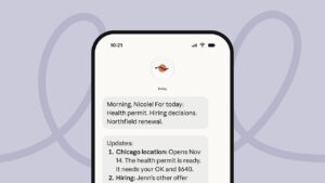 Claude Duet, Anthropic's proactive AI agent app, shown in the launch video