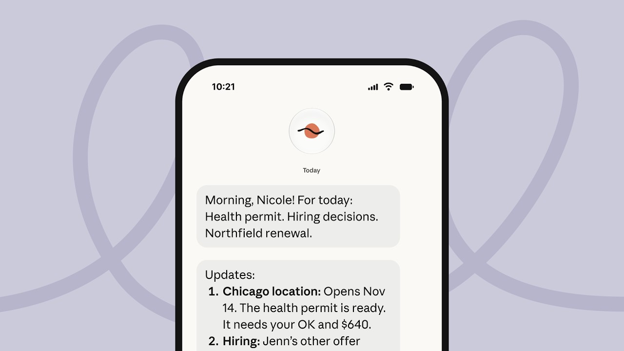 Claude Duet, Anthropic's proactive AI agent app, shown in the launch video