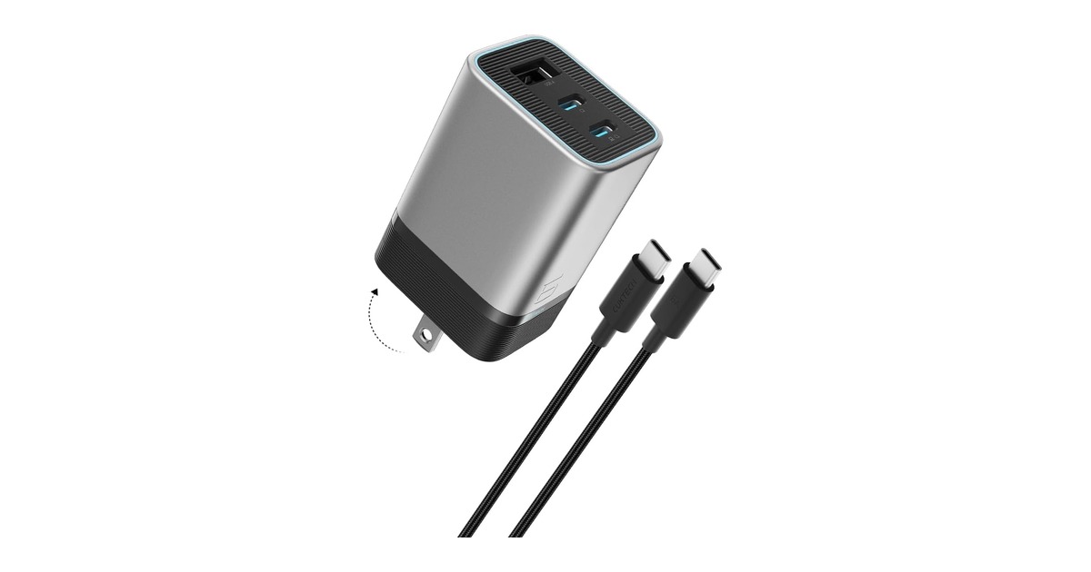 CUKTECH 65W GaN charger for iPhone 18 Pro