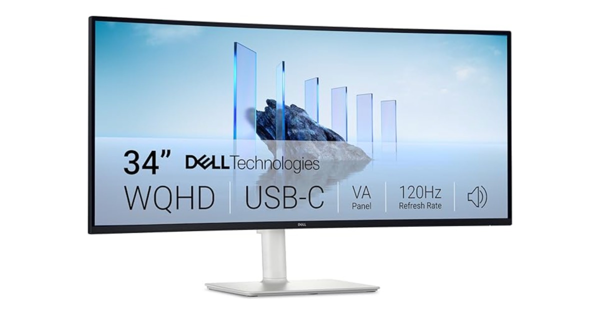 Dell 34 S3425DW ultrawide monitor for the M6 Mac mini