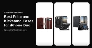 10 Best iPhone Duo Folio and Kickstand Cases in 2026 from Spigen and More
