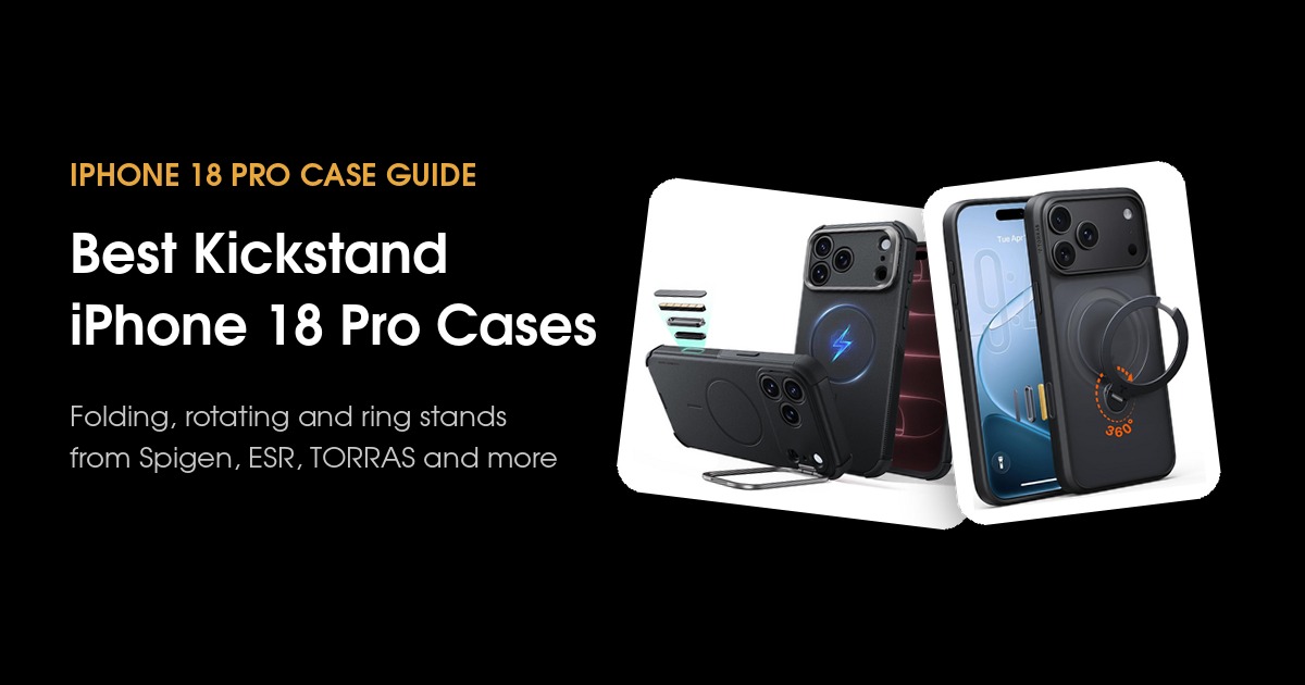 Best iPhone 18 Pro cases with a kickstand in 2026