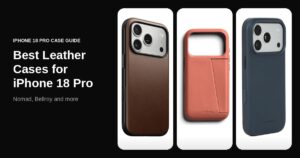 featured best leather iphone 18 pro cases 2026