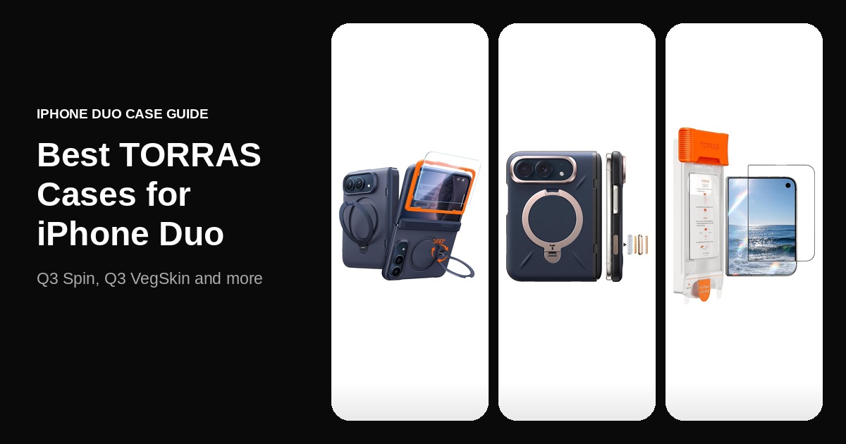 Best TORRAS cases for iPhone Duo in 2026